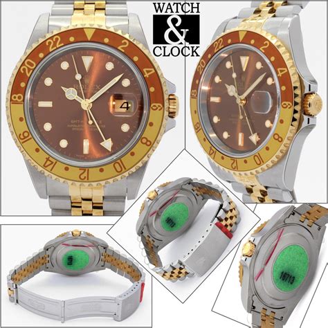 rolex 16710 oro acciaio ochcio di tigre anno 1990|Rolex GMT Oyster Perpetual Reference 16710 1990s Pepsi.